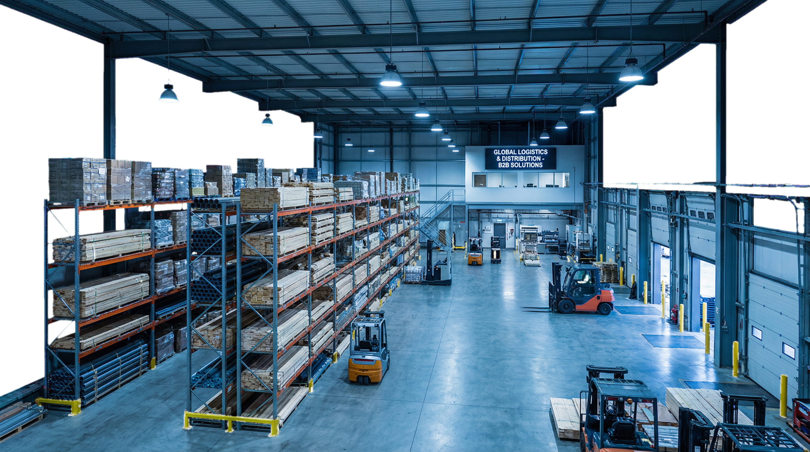 Warehouse background